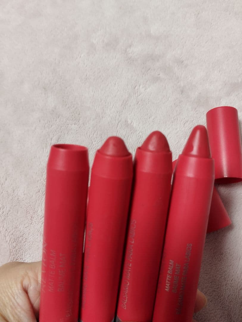 廃盤希少品 レブロン マットバーム バームステイン #45 口紅 4点