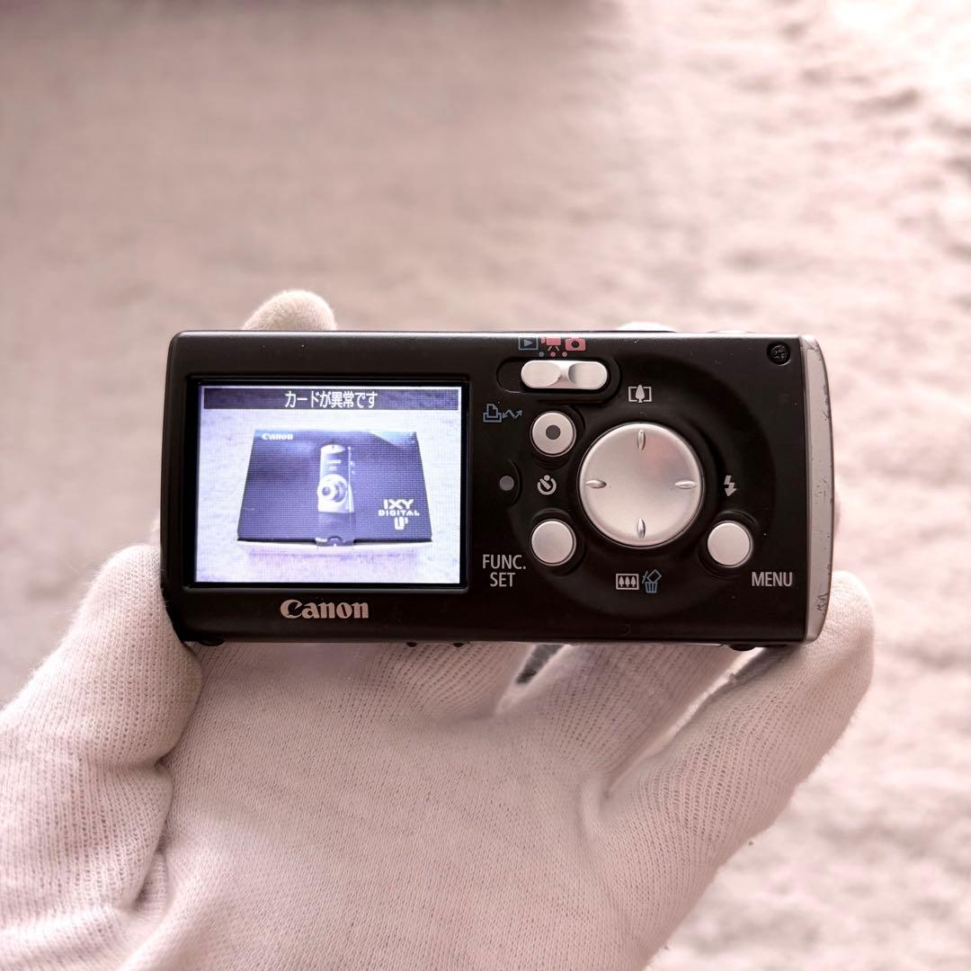 【動作確認済】Canon キャノン IXY DIGITAL L3 レトロコンデジ
