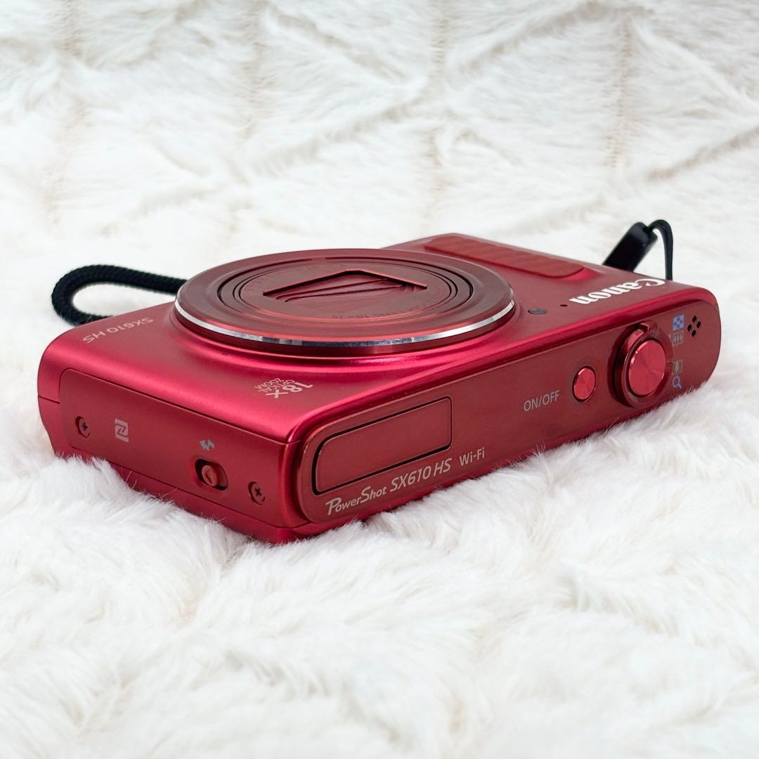 美品・動作良好✨ Canon PowerShot SX610 HS レッド