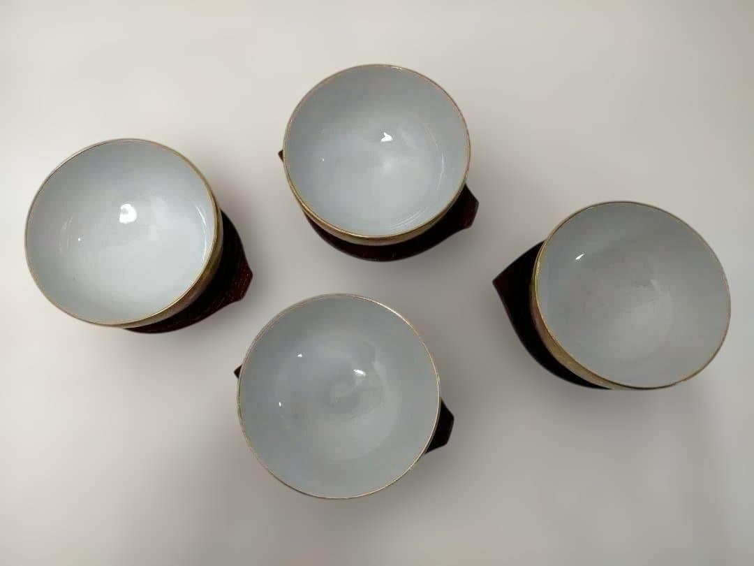 【送料無料】九谷焼 急須 湯呑4客 茶托4枚 湯冷まし セット251226-7T