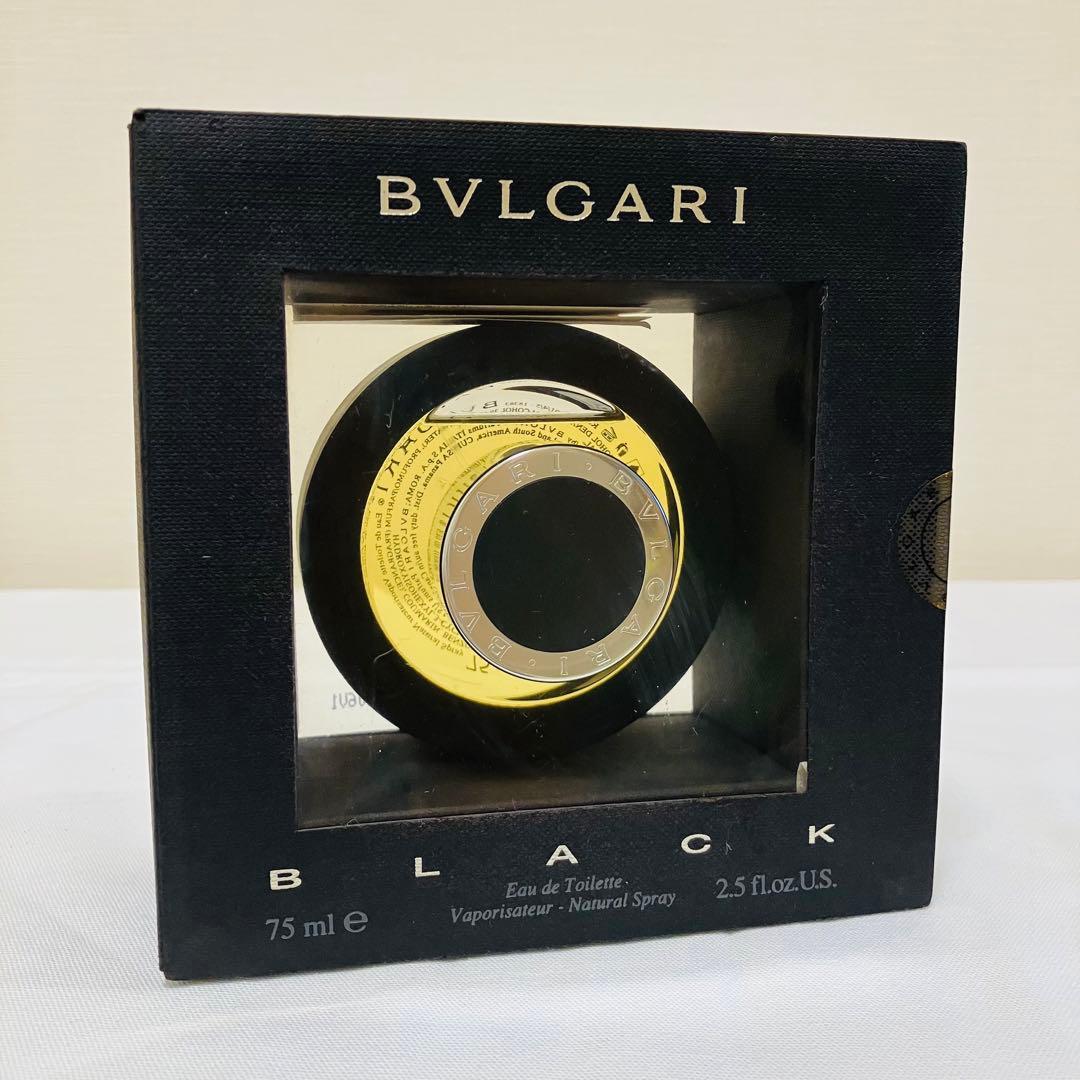 希少　廃盤品　BVLGARI ブルガリ　ブラック　オードトワレ　香水　75ml