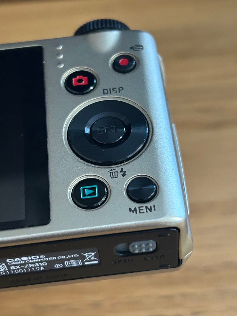 CASIO EXILIM EX-ZR310 純正充電器 BC-130Lセット