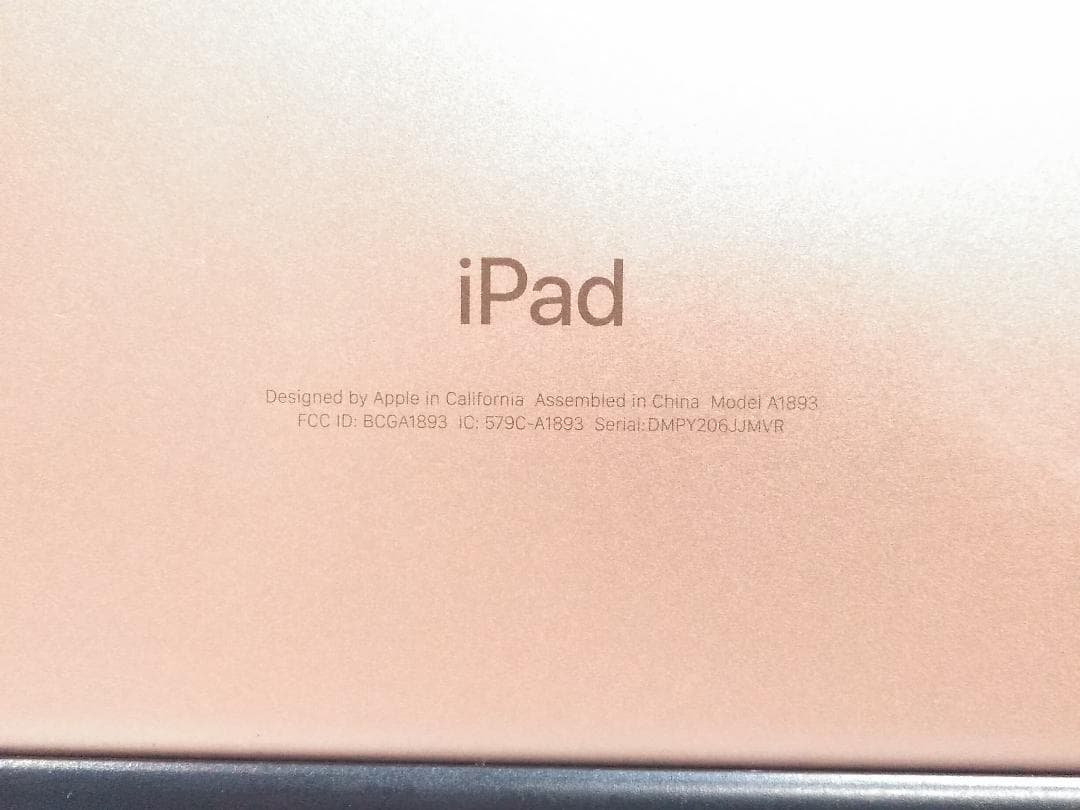 アップル iPad6 第6世代 32GB Wi-Fiモデル A1893 ◇
