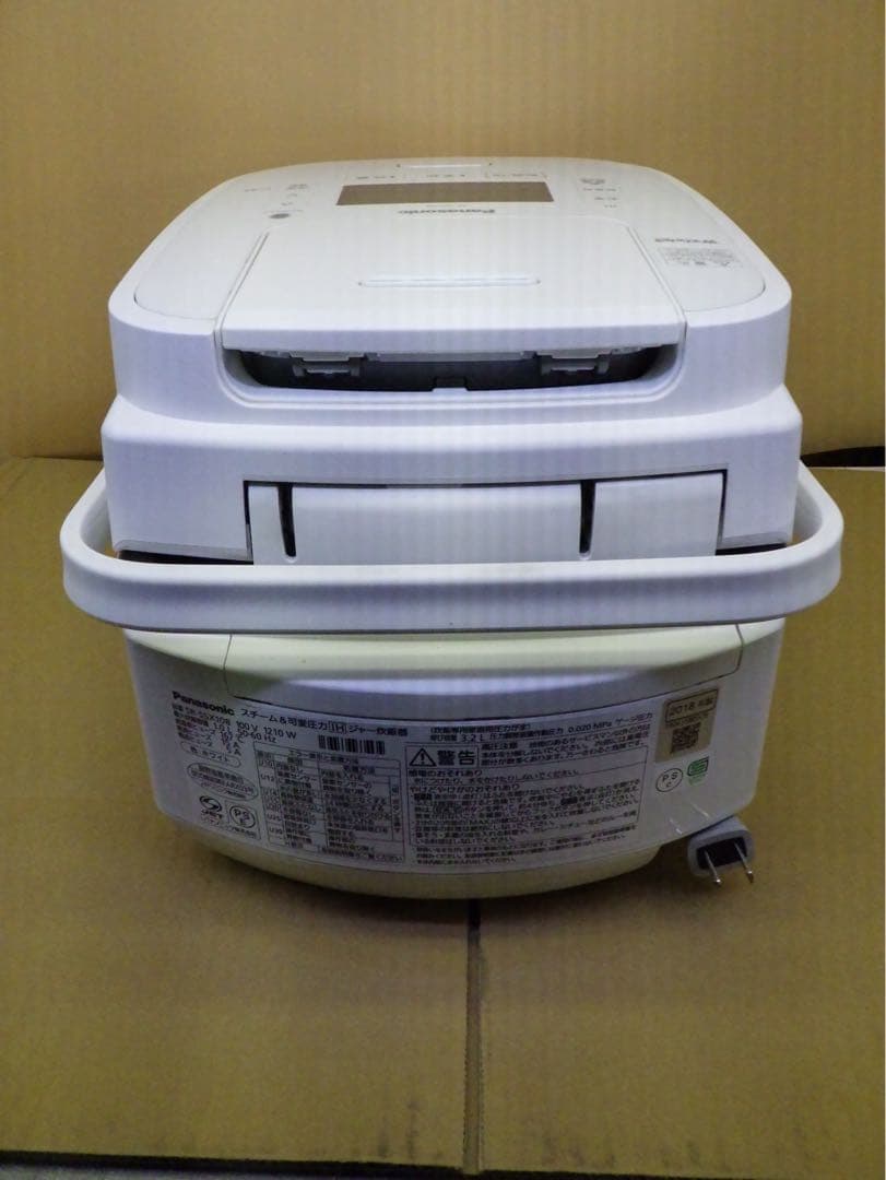 Panasonicスチーム 可変圧力5.5合IHジャー炊飯器 SR-SSX108