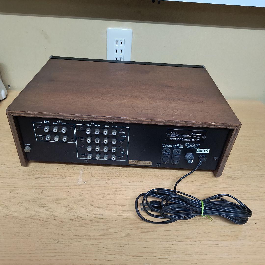 【綺麗】SANSUI QS-1 サンスイ シンセサイザー 4チャンネル SOLI
