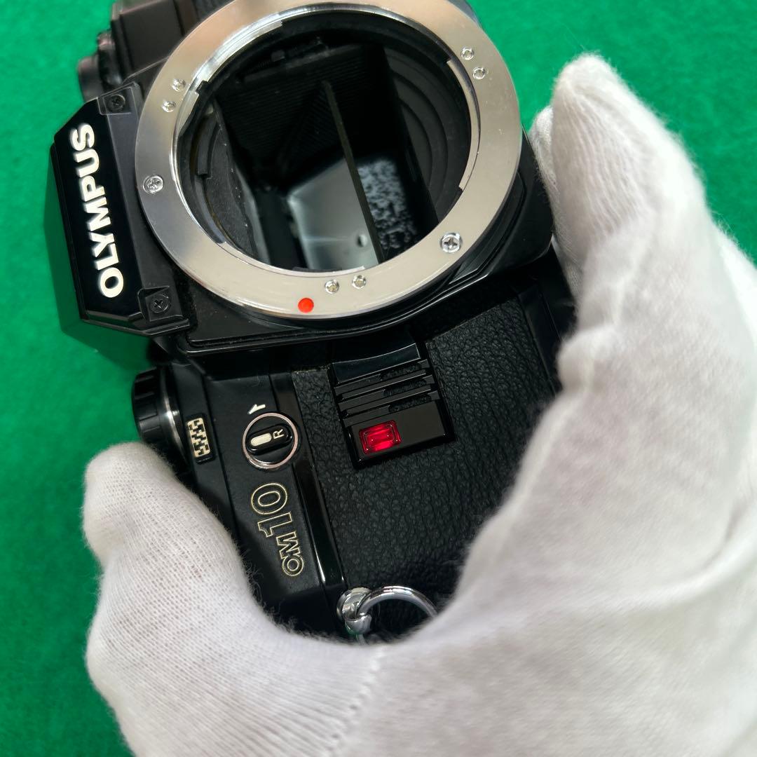 【完動品】OLYMPUS OM10 ブラック+ 標準レンズ