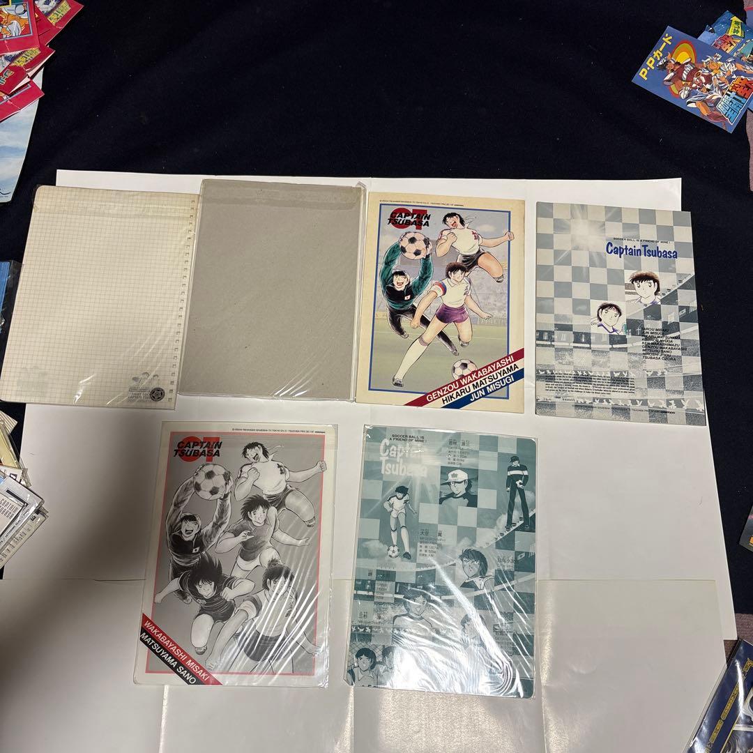 キャプテン翼　ノート&下敷き