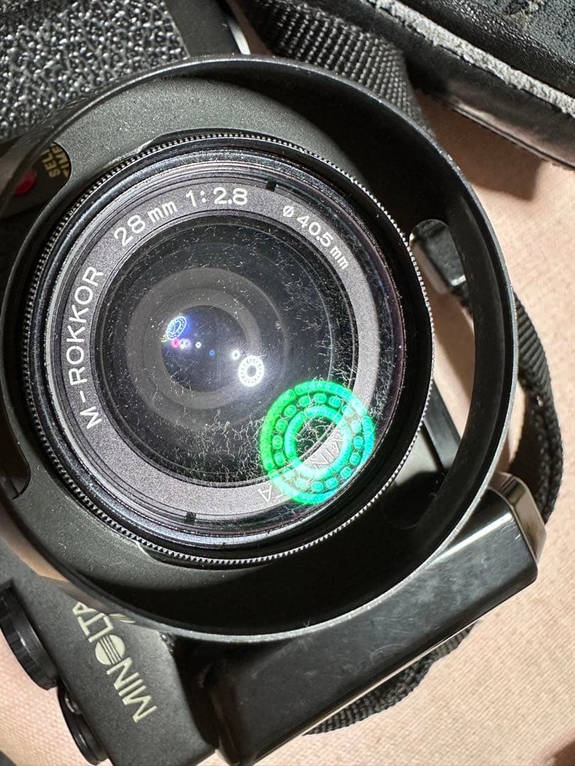 MINOLTA CLE フィルムカメラ ストロボ レンズ セット
