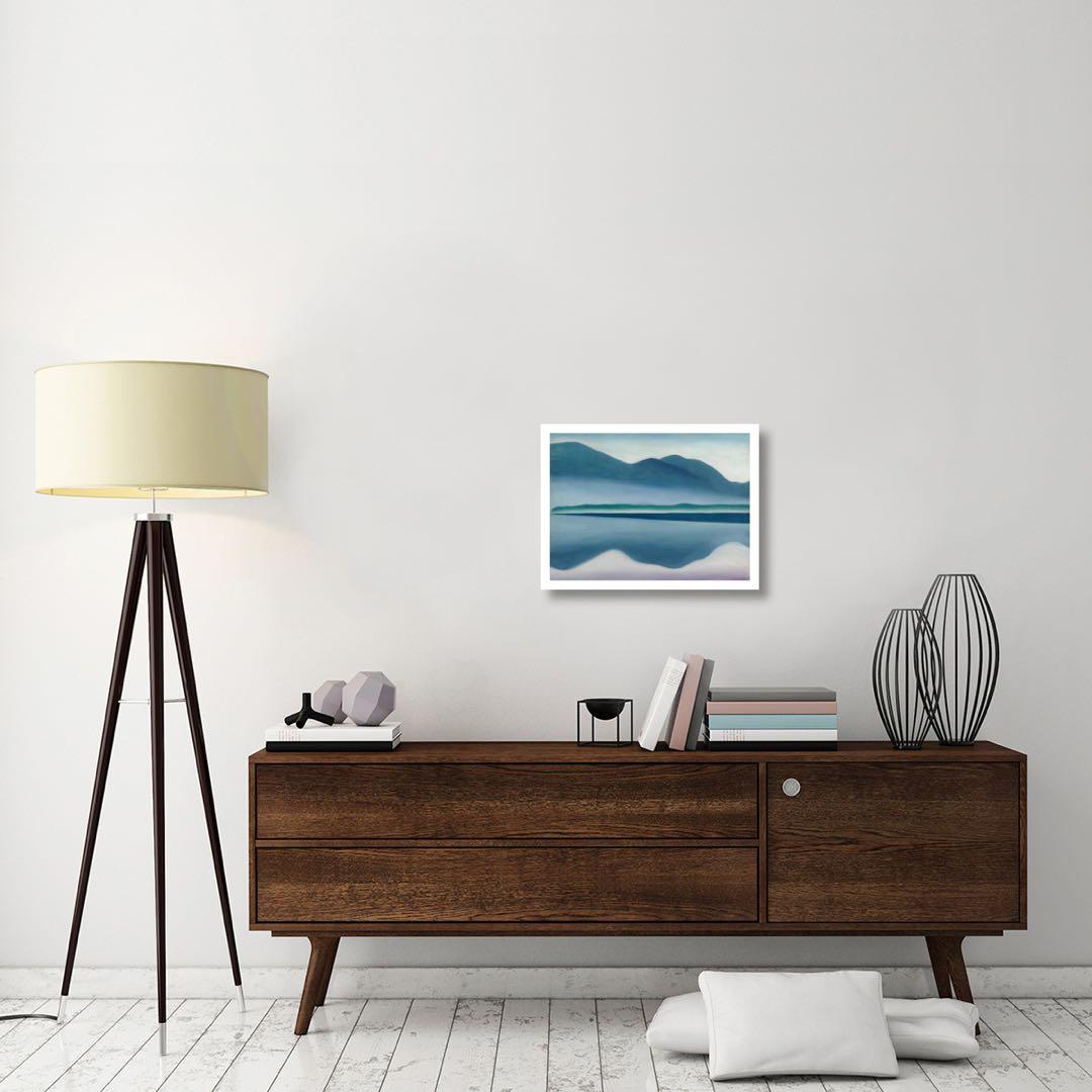 ia O'Keeffe Lake e 1922 希少ポスター