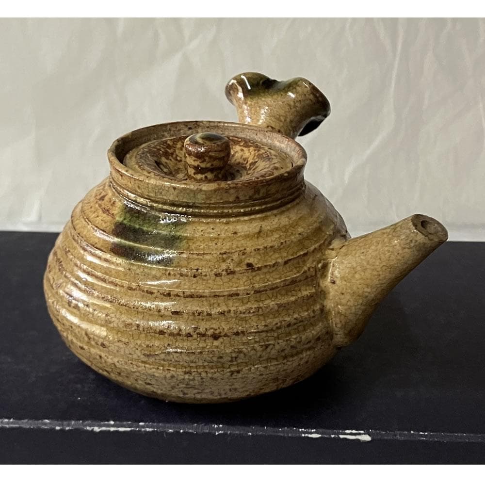 w167 黄瀬戸 煎茶急須 急須 煎茶道具 茶道具