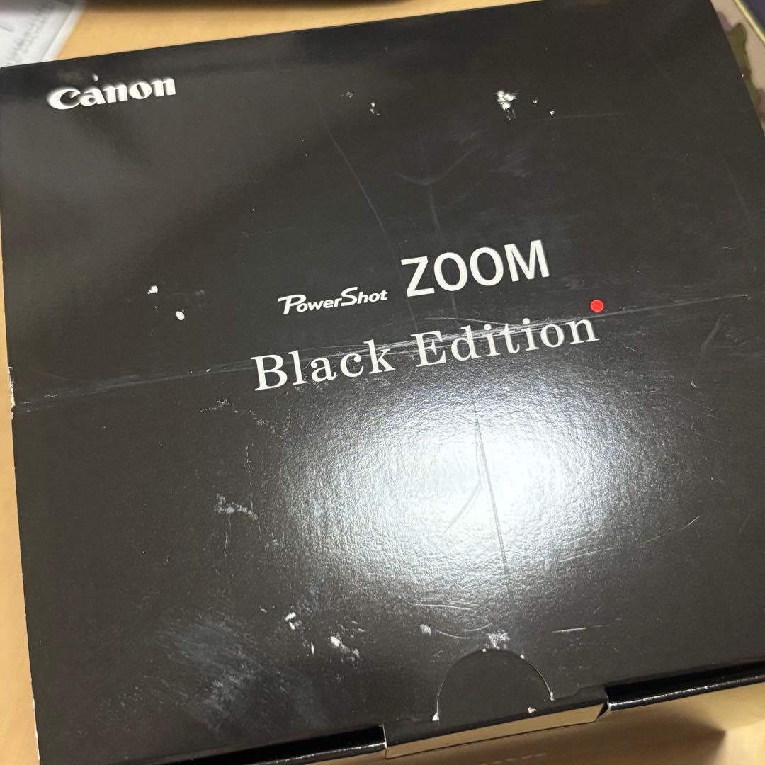【美品】Canon キャノン　PowerShot ZOOM ブラック　2台セット