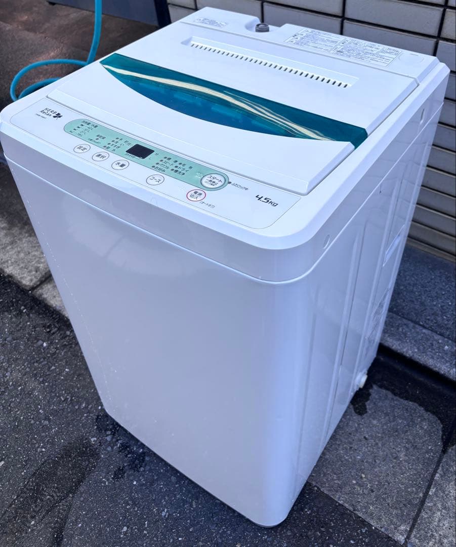 動作確認済み/送料設置無料/ヤマダセレクト/2018年製/洗濯機本体 4.5kg