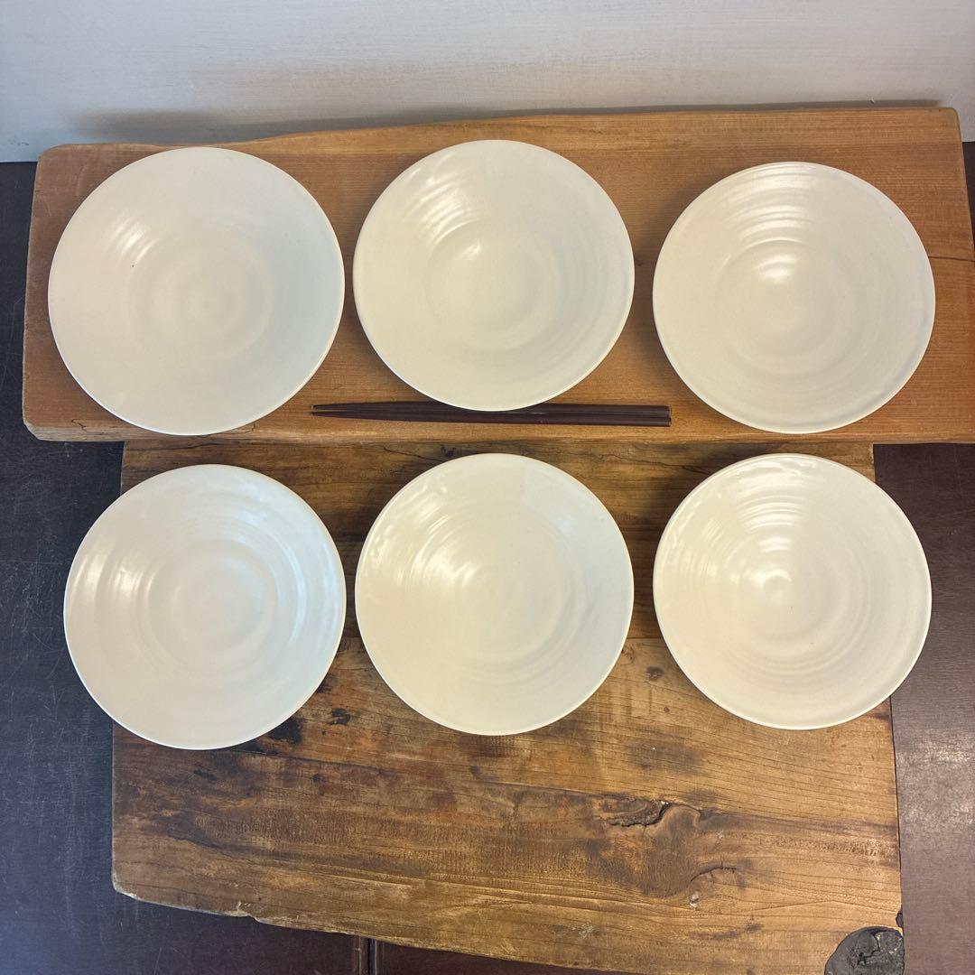 新品　陶器　陶芸作家　取り皿6枚　724