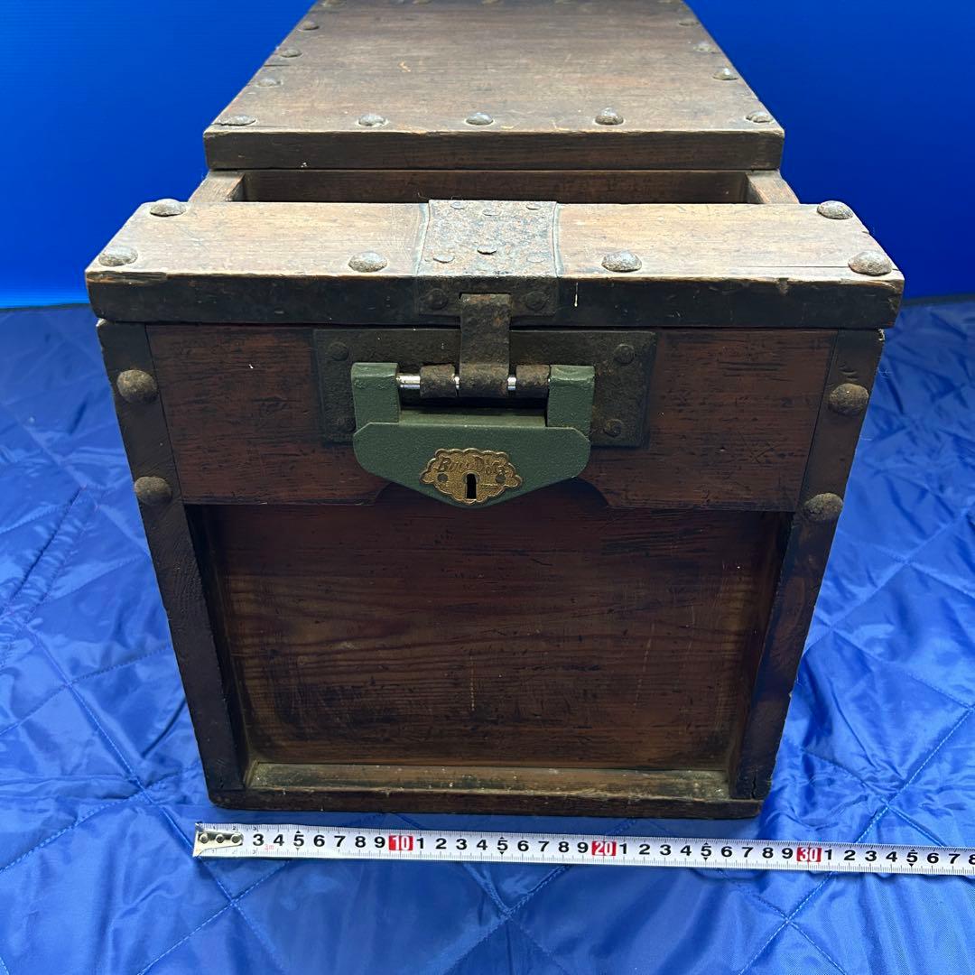 ほ*そ様 蔵出品⑤ 賽銭箱 銭函 銭箱 木製 工芸品 アンティーク