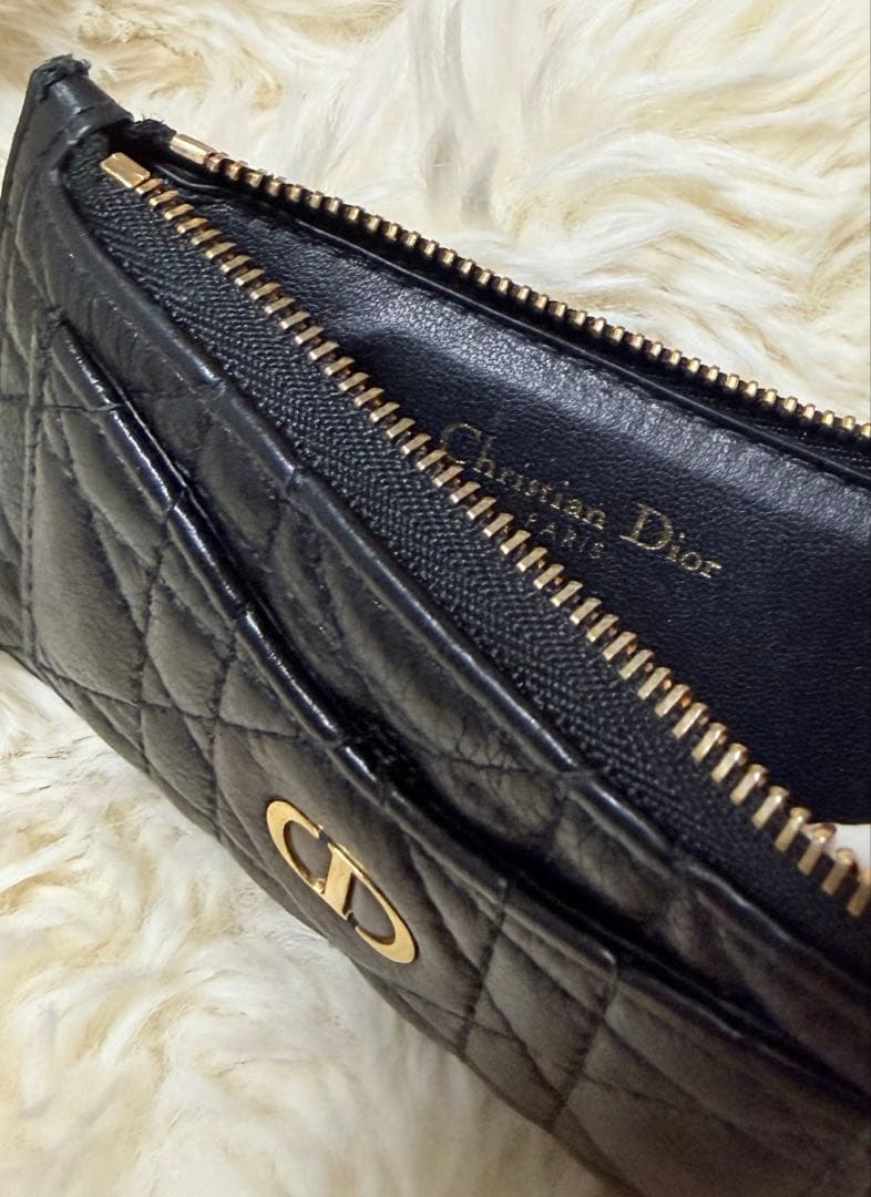 Dior Caro Cosmos ジップカードホルダー