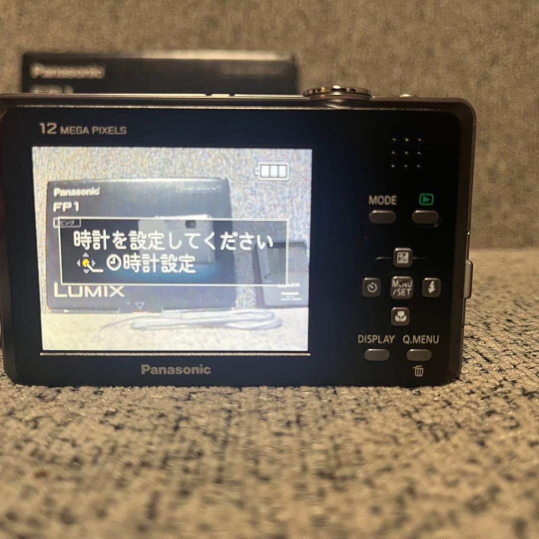 【動作確認済み】Panasonic LUMIX FP1 ピンク デジカメ