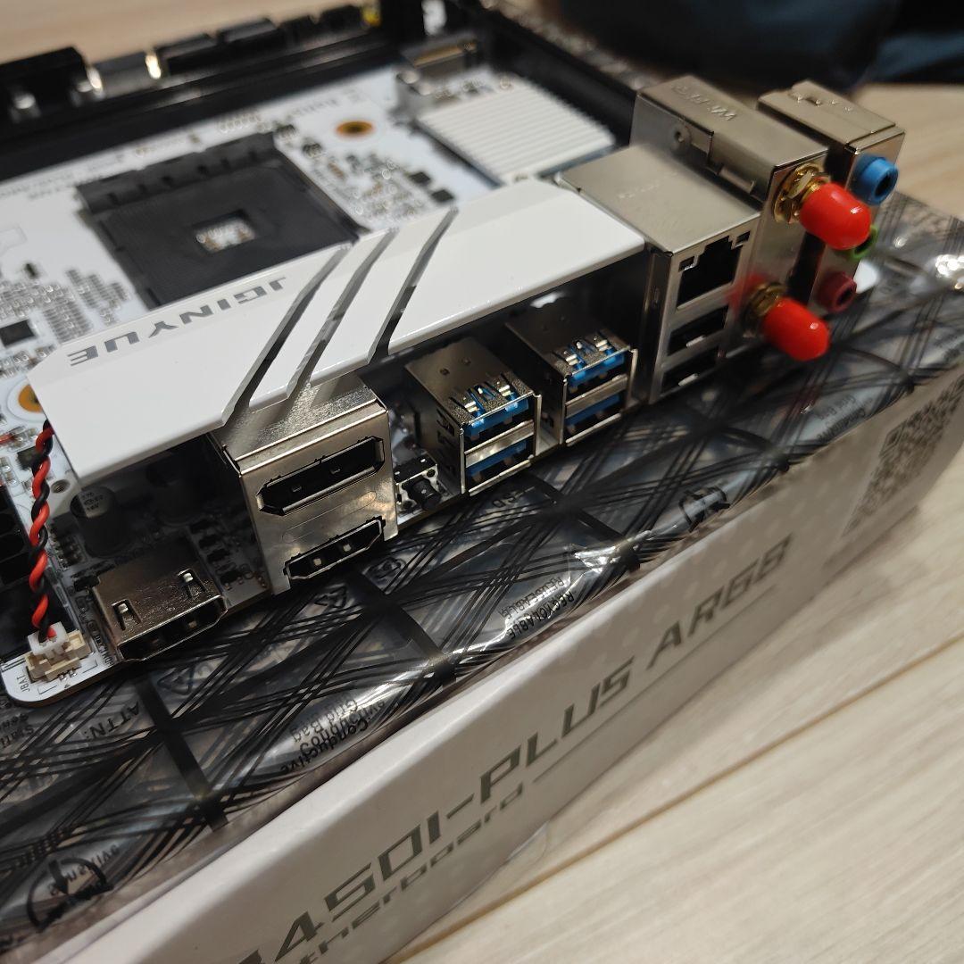JGINYUE B450I-PLUS ARGB V2.0 動作確認済