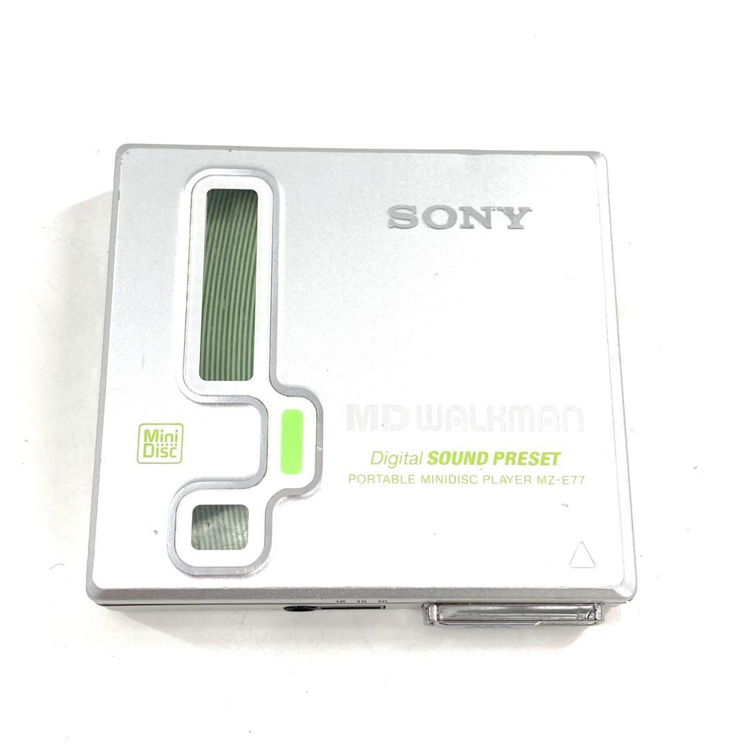 SONY ソニー MDウォークマン MDプレーヤー MZ-E77 動作確認済