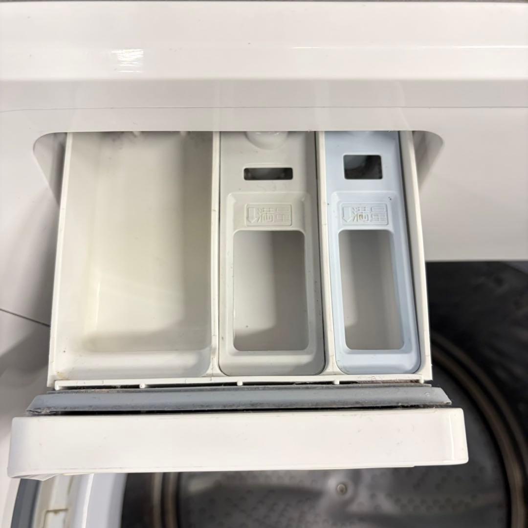 923 大人気　大型洗濯機　8キロ　ガラストップ　おしゃれなピンク　保証込み