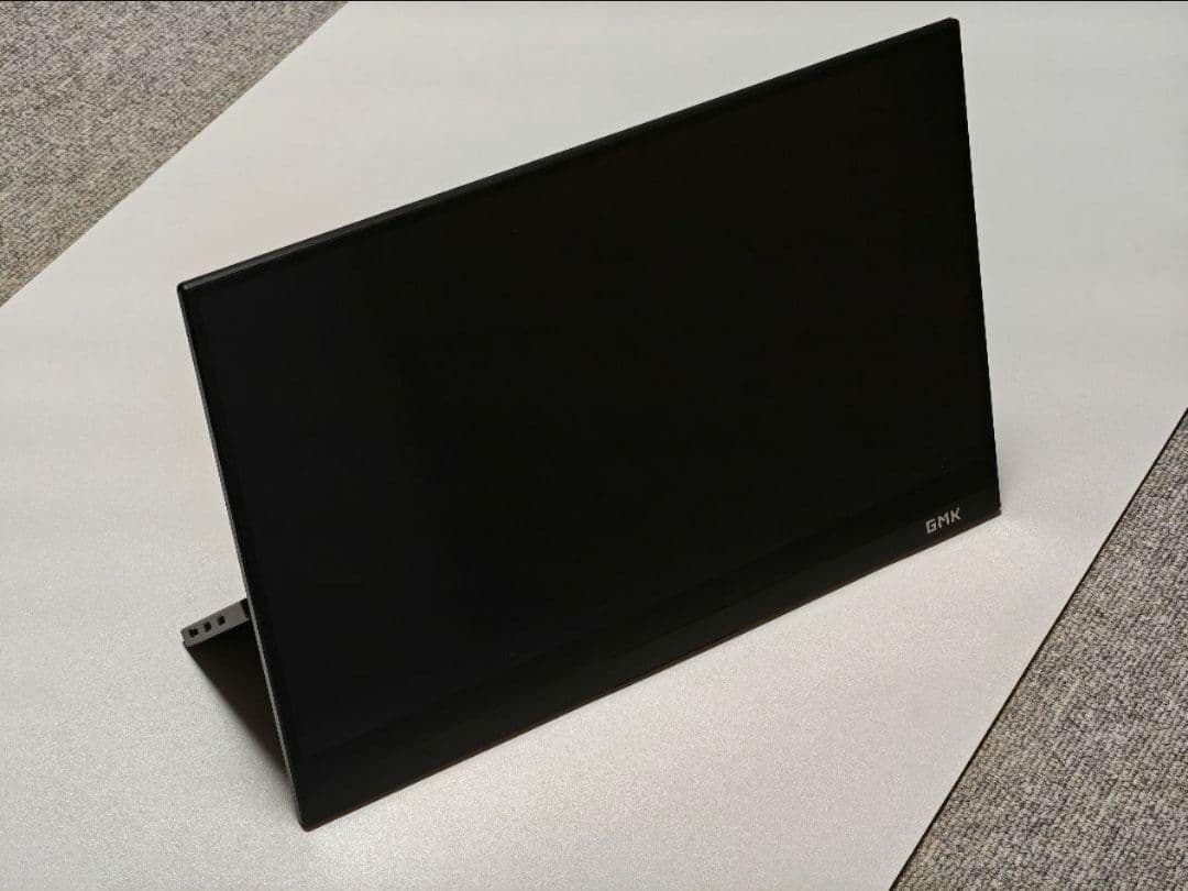 GMKtec 4K 14インチ モバイルモニター (純正カバー、保護フィルム)