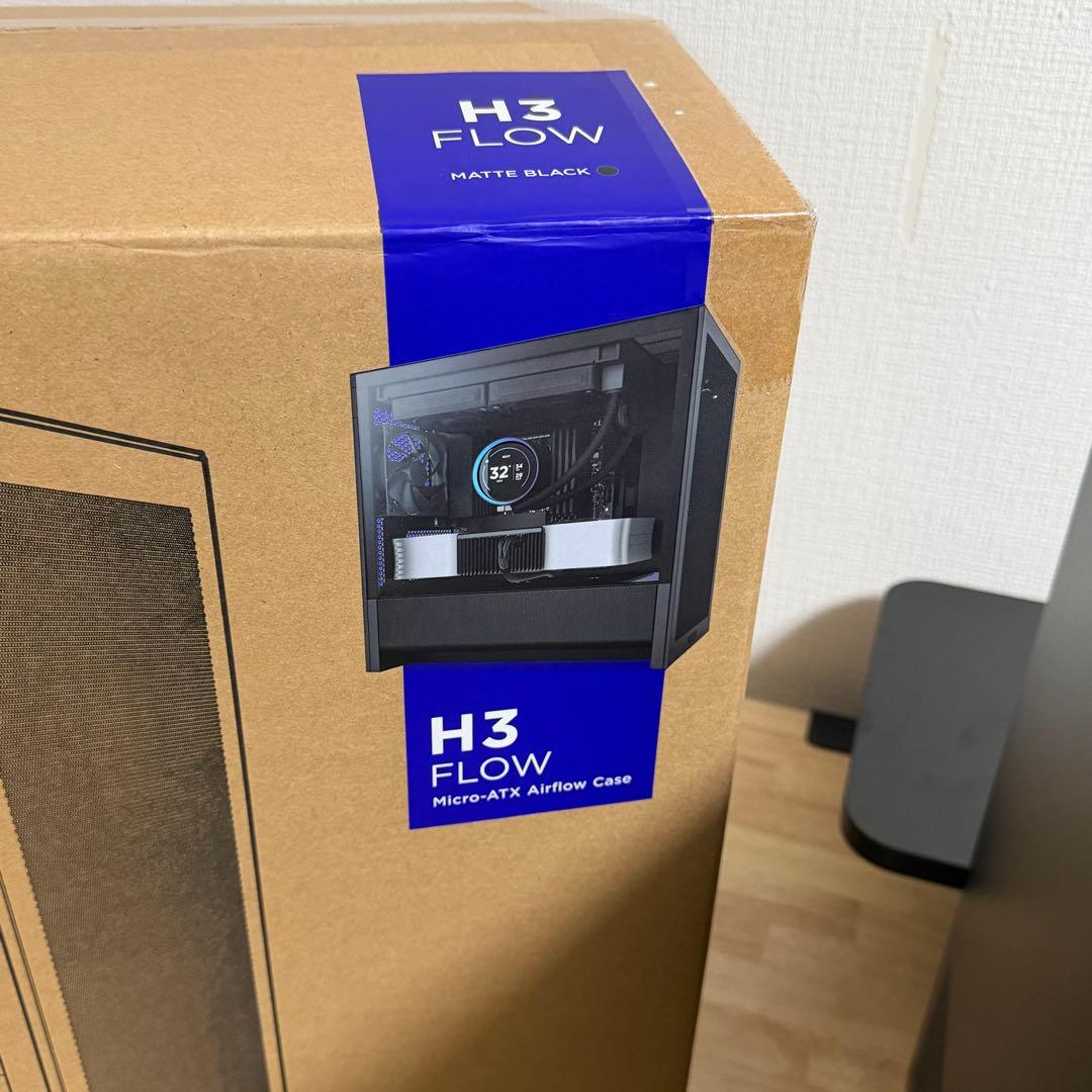 NZXT H3 Flow CC-H31FB-01 ブラック