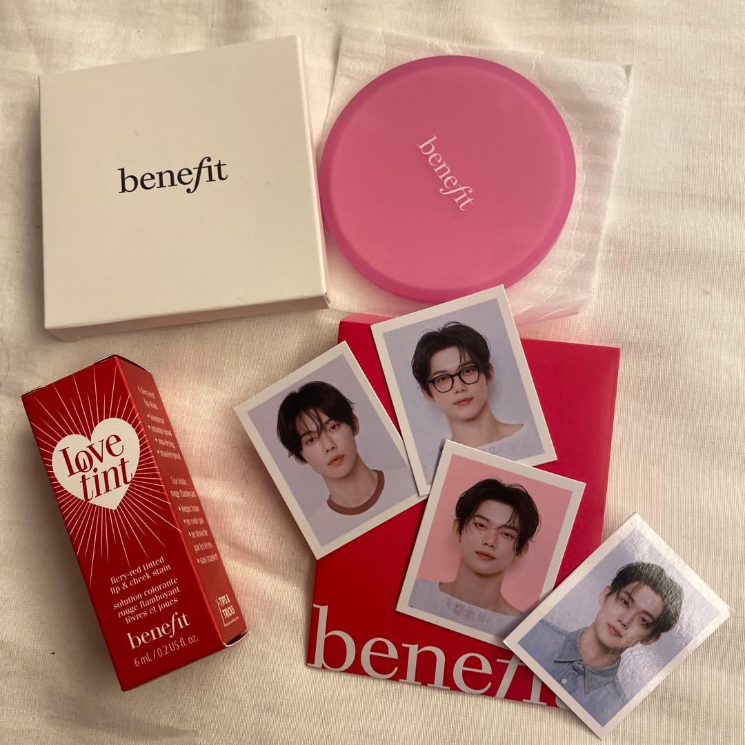 ベネフィット　ラブティント　lovetint　ヨンジュン証明写真　ミラー