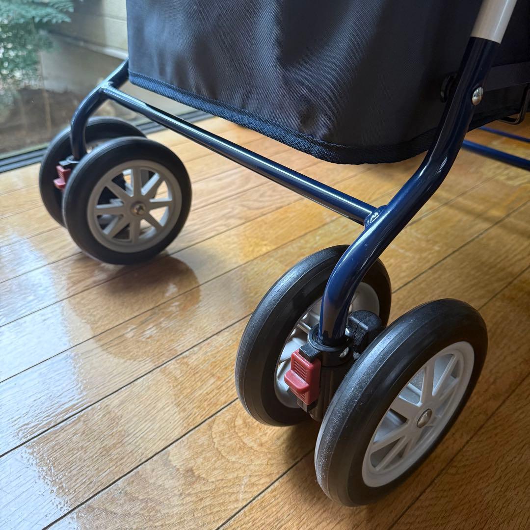 幸和製作所 シルバーカー PW-298 ネイビー TacaoF 折りたたみ式