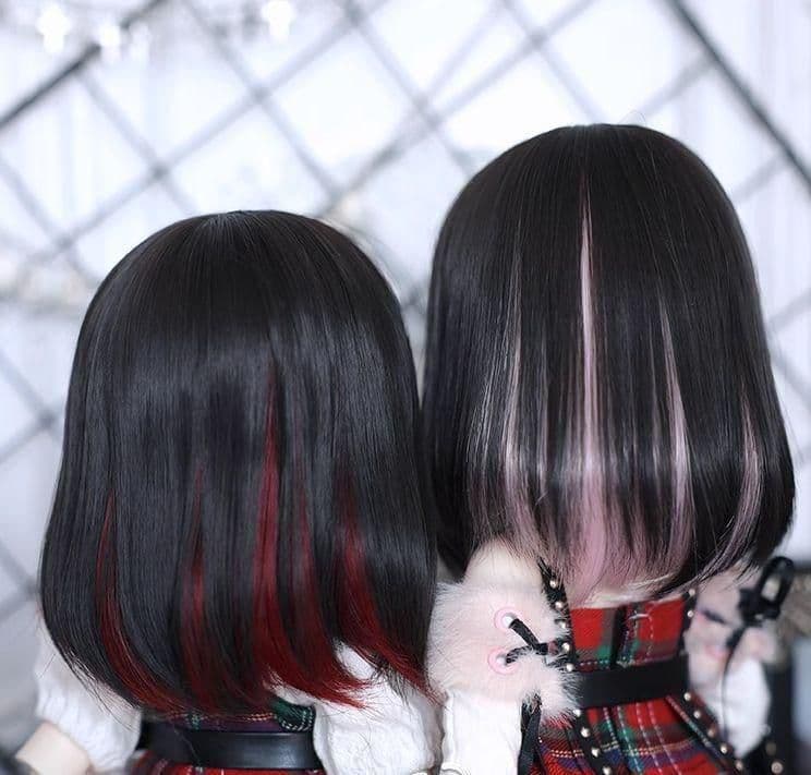 AS156 BJD 1/3 人形 ドール 用ウィッグ カツラ 耐熱 ハンドメイド