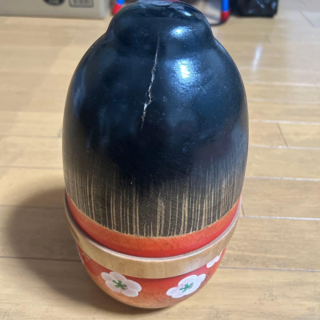 【レトロ】福島県　創作こけし香村作(送料込み)