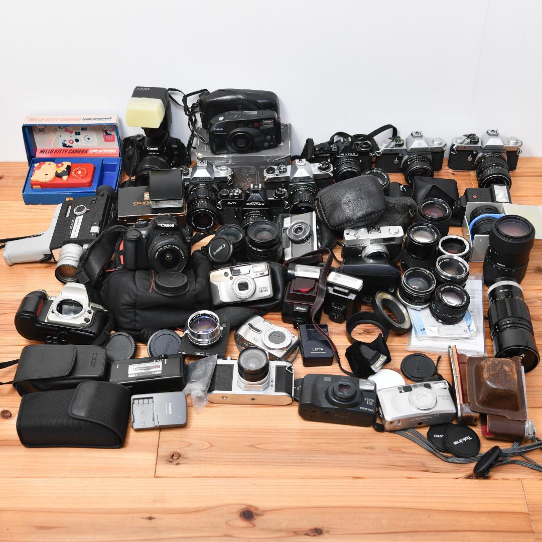 【まとめ売り】フィルムカメラ デジカメ ニコン キヤノン 他 ジャンク品
