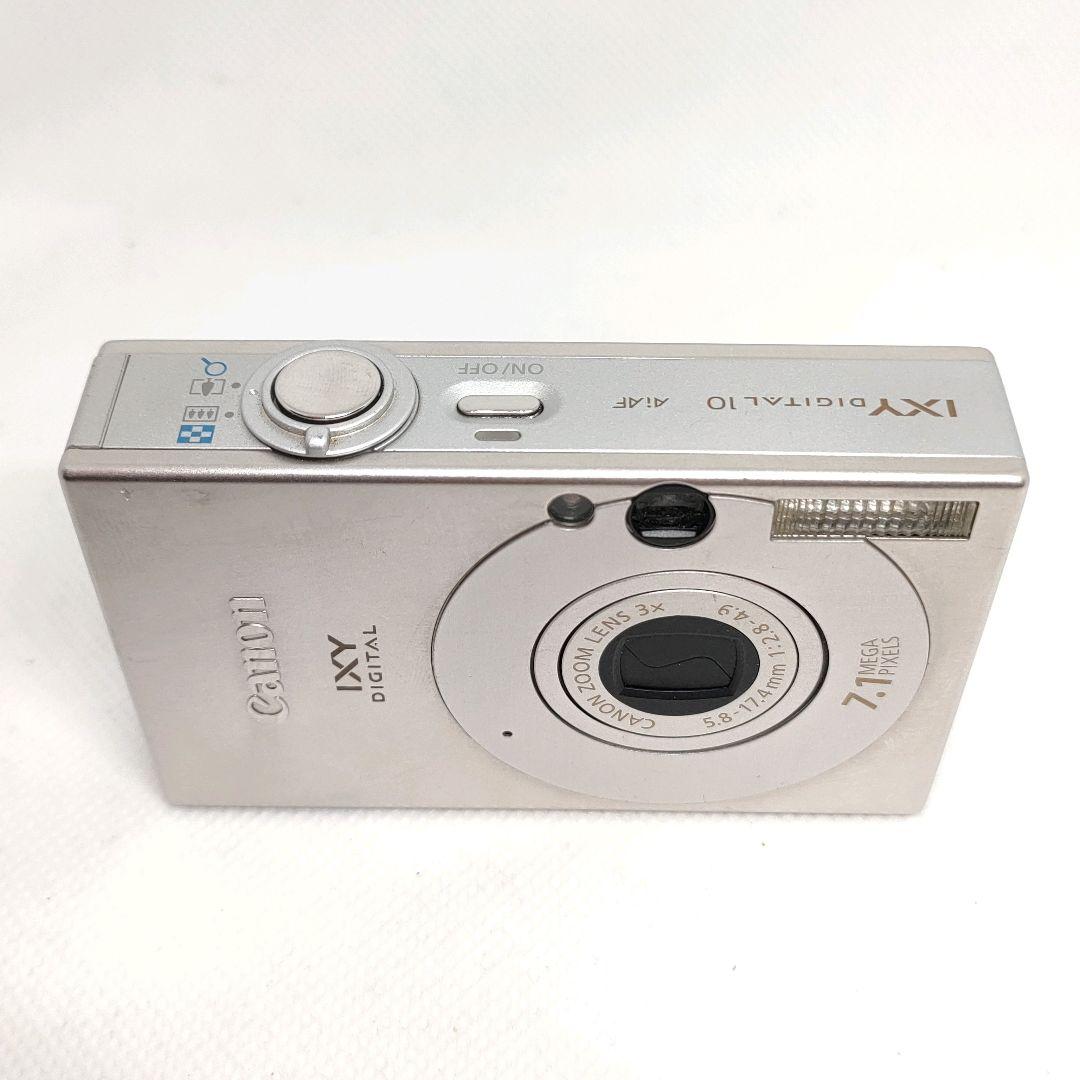 【付属品有】Canon IXY DIGITAL 10 デジカメ シルバー カメラ