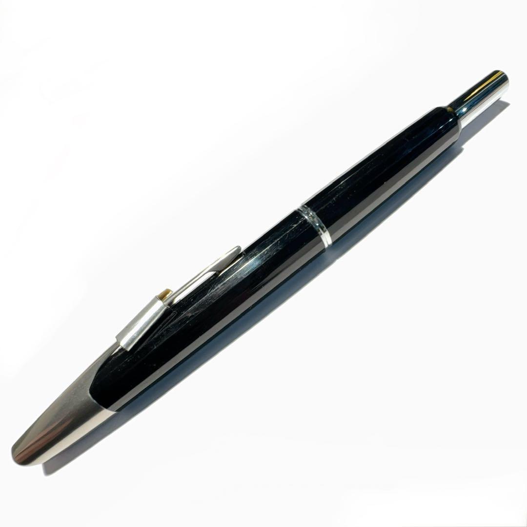 【廃番極稀少】PILOT キャップレス 多面体 未使用 タグ付き 黒 14K F