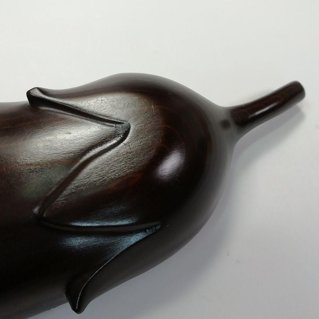 Ｓ３５２　香合　『埋木香合』『茄子』『作家物　在銘』　共箱　茶道具