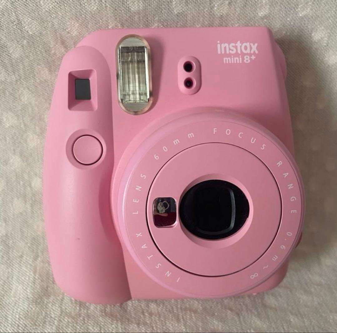 【中古】〈FUJIFILM〉 　　チェキ　instax mini 8+(ピンク)