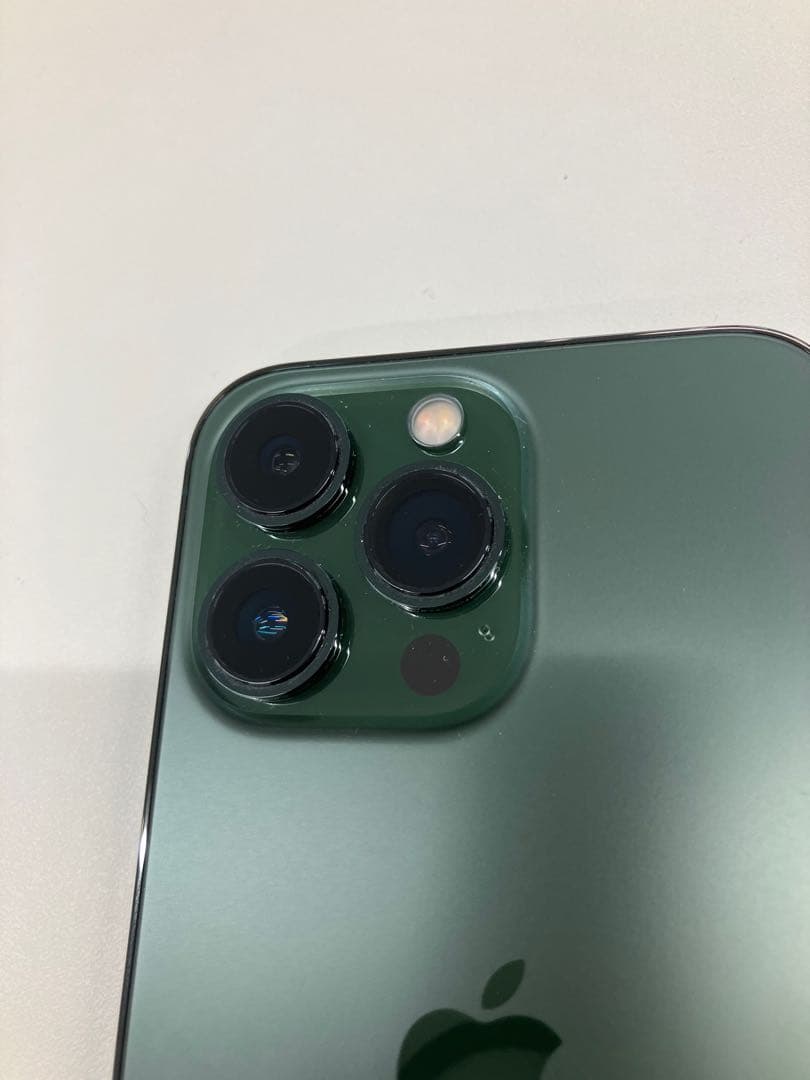 美品！iPhone13Pro 256GB アルパイングリーン➕液晶フィルム付