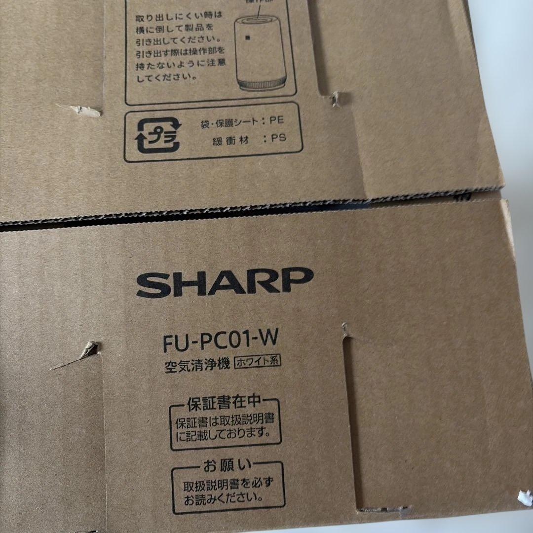 SHARP 空気清浄機 FU-PC01プラズマクラスター7000