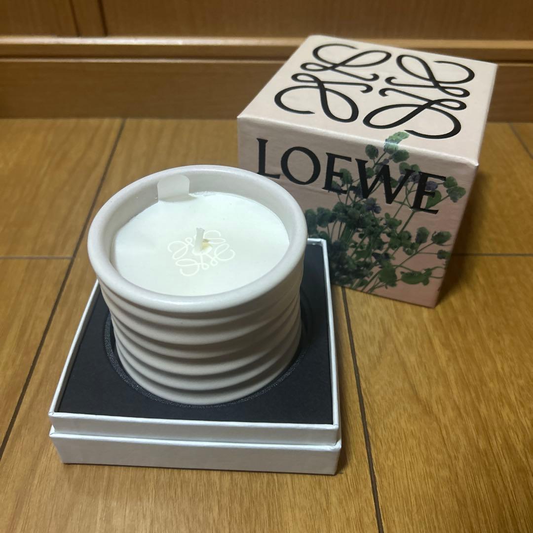 LOEWE scented candle ORNGANO 170g ホワイト