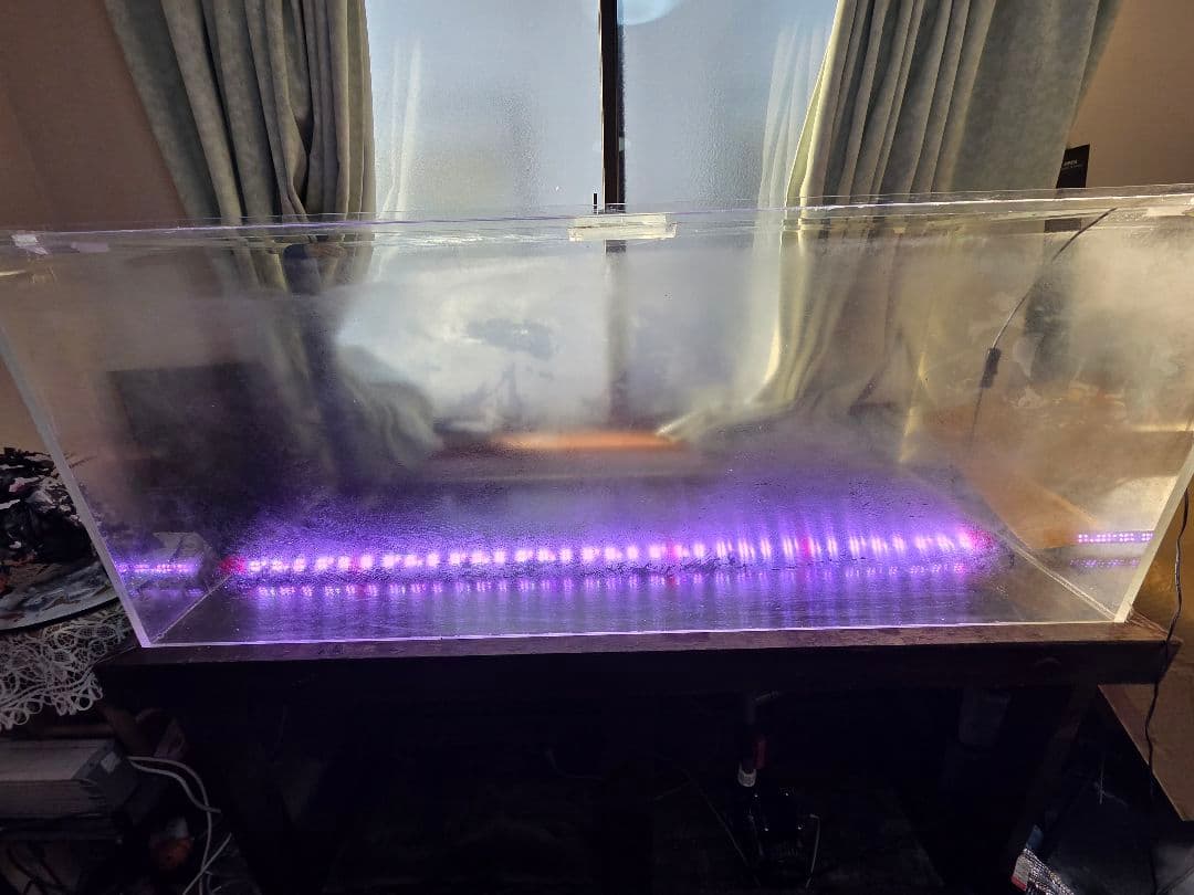 アクリルオーバーフロー大型水槽 1500×60×60 引取限定 3月までセール中