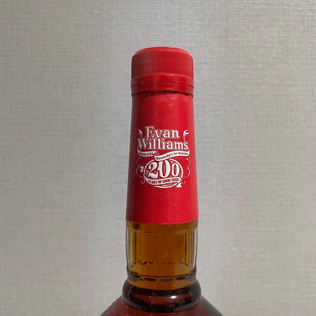 エヴァンウィリアムズ12年未開栓 オールドボトル 古酒 バーボン 終売品 95年