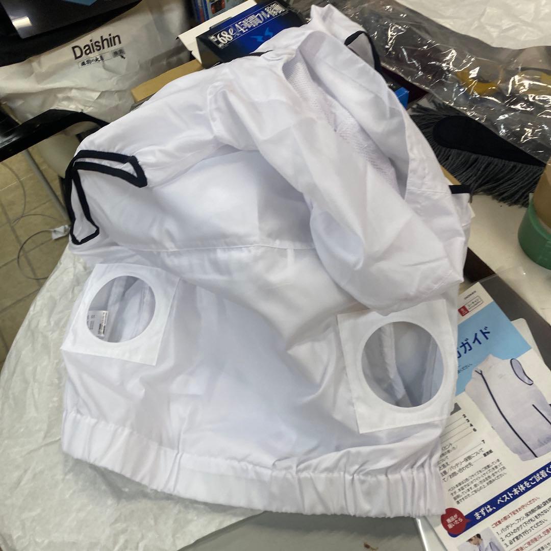 【極美品】ミズノ 冷涼ベスト 空調風神服 フルセット 12V ユーキャンLサイズ