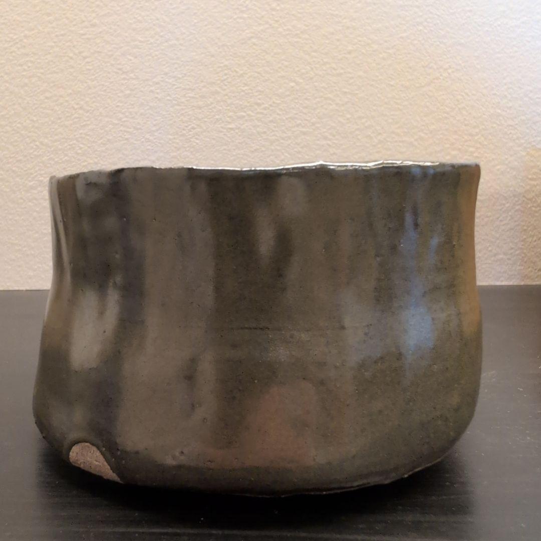 茶道具　茶碗　青木木米押印？　合箱