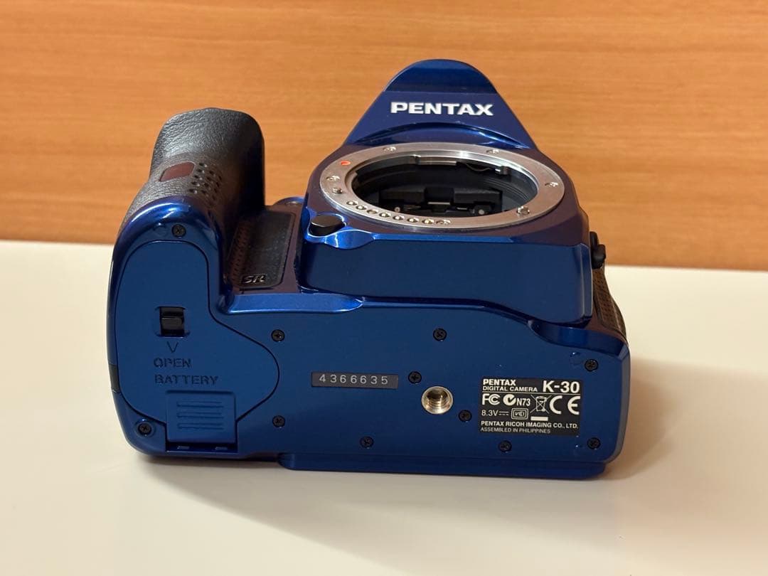 ★ペンタックスPENTAX K-30 クリスタルブルー