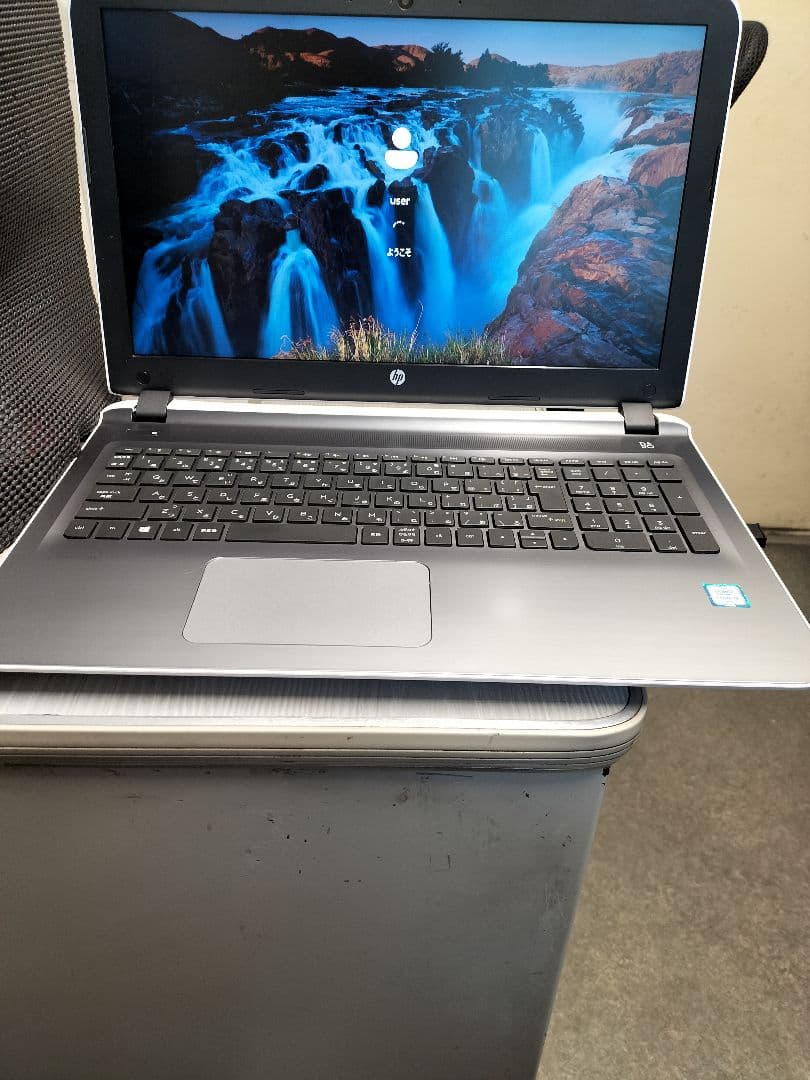 美品 HP ノートPC 本体 カメラ付き オフィス