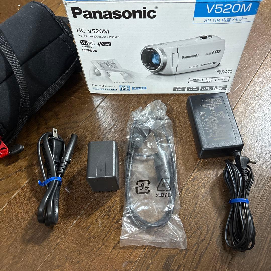 Panasonic HC-V520M/デジタルハイビジョンビデオカメラ/一部異常