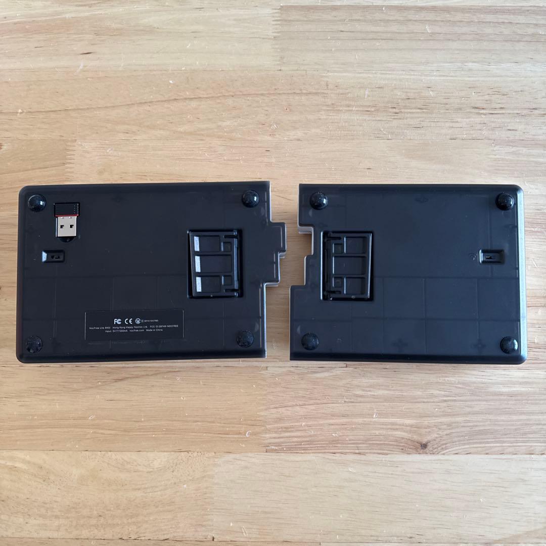 【使用3,4時間｜定価240ドル】分割キーボードNocFree Liteセット