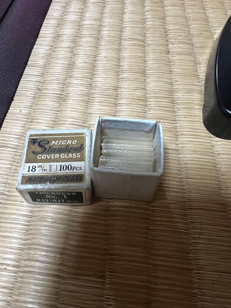 ROCI 顕微鏡 100X 400X 1000X 木製ケース付