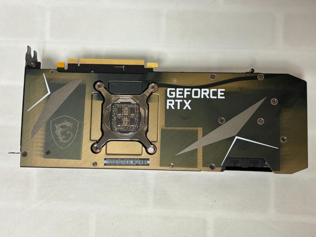 【動作品・訳あり】MSI GeForce RTX 3080 Ti 12GB