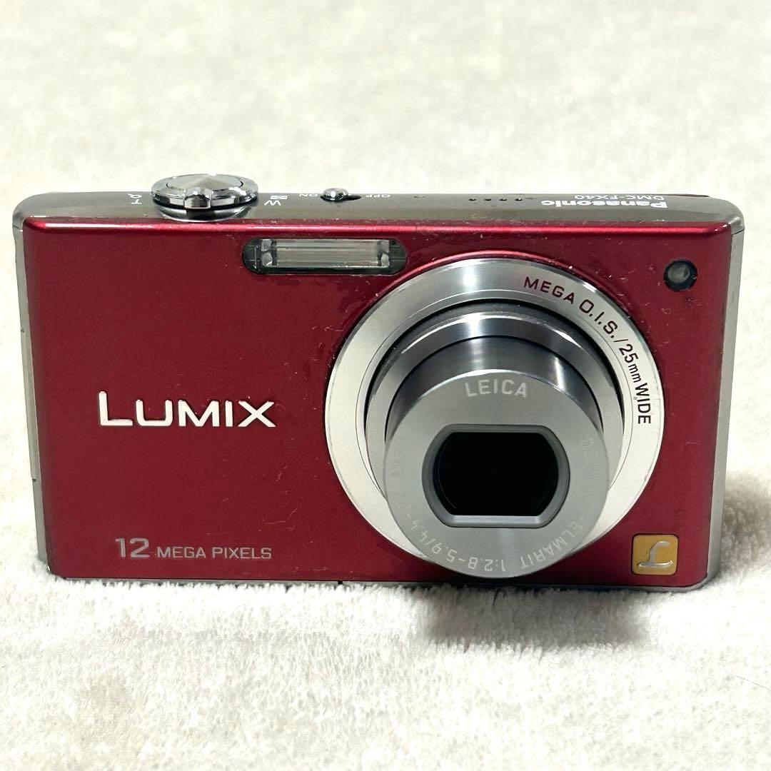 【動作確認済】Panasonic パナソニック LUMIX DMC-FX40