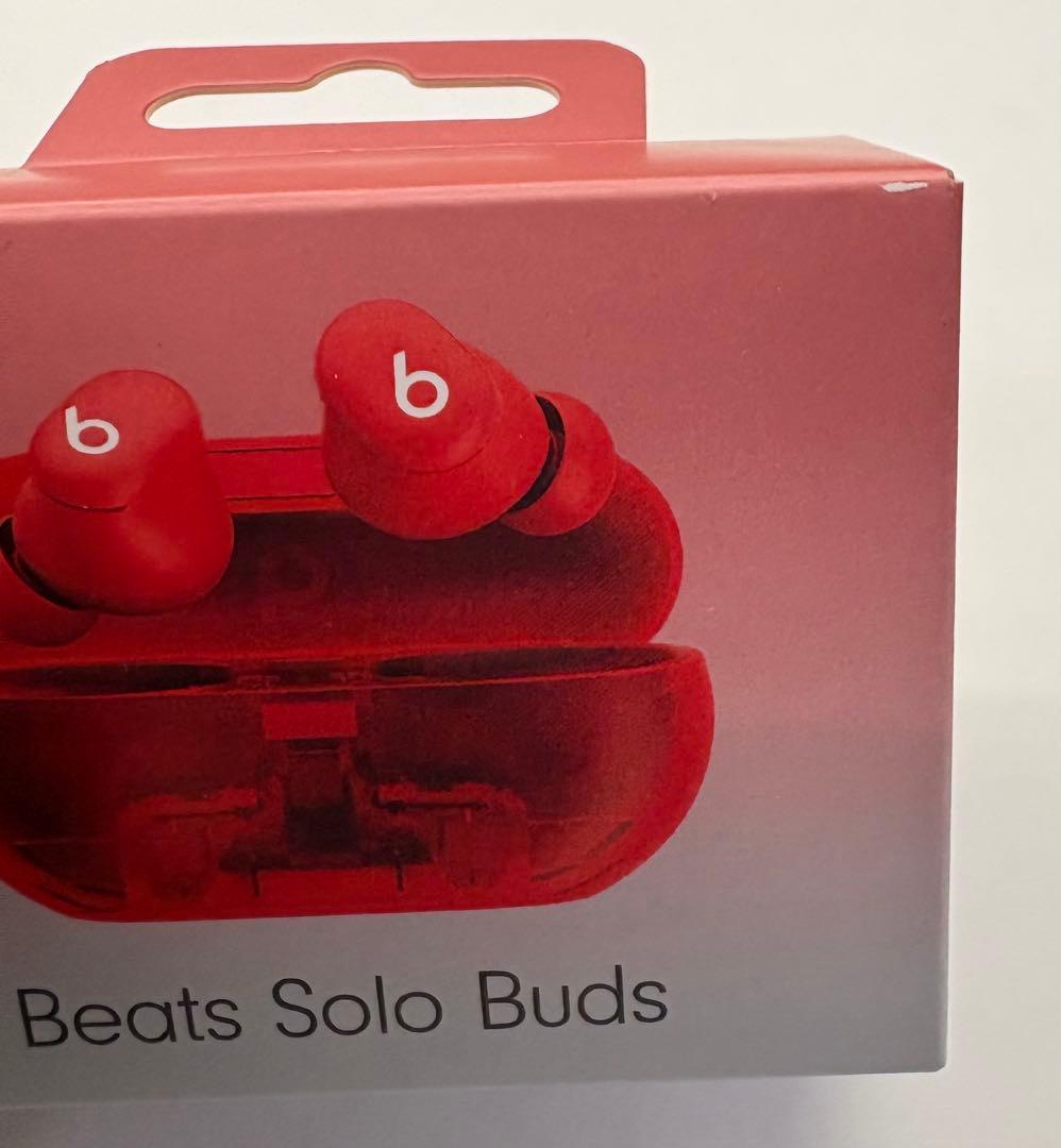 新品未開封　Beats Solo Buds ワイヤレスイヤフォン レッド