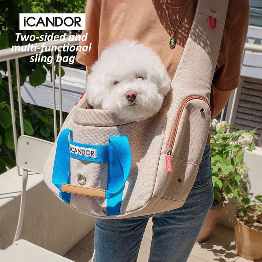 いくぽん⭐︎ICANDOR スリングバッグ M クッション付き